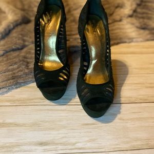 Bebe• Peep Toe Heels